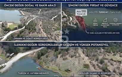 CB OPİA'DAN DOĞA İÇİNDE YATIRIM FIRSATI ! GÖL MANZARALI 