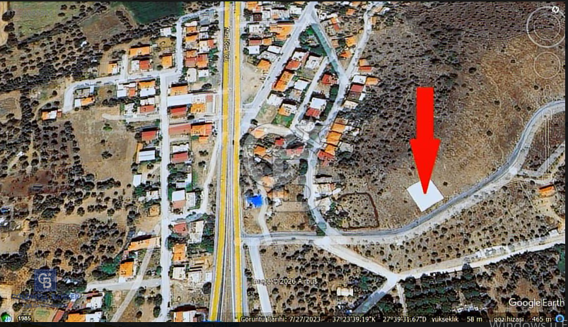 SELİMİYE'DE YOLA CEPHELİ 572 M2 İMARLI ARSA SATILIK 2 PARSEL...