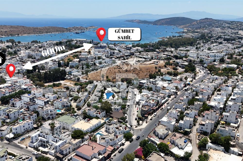 Bodrum Acil!! Satılık Gümbette Butik Havuzlu Sitede Eşyalı Daire