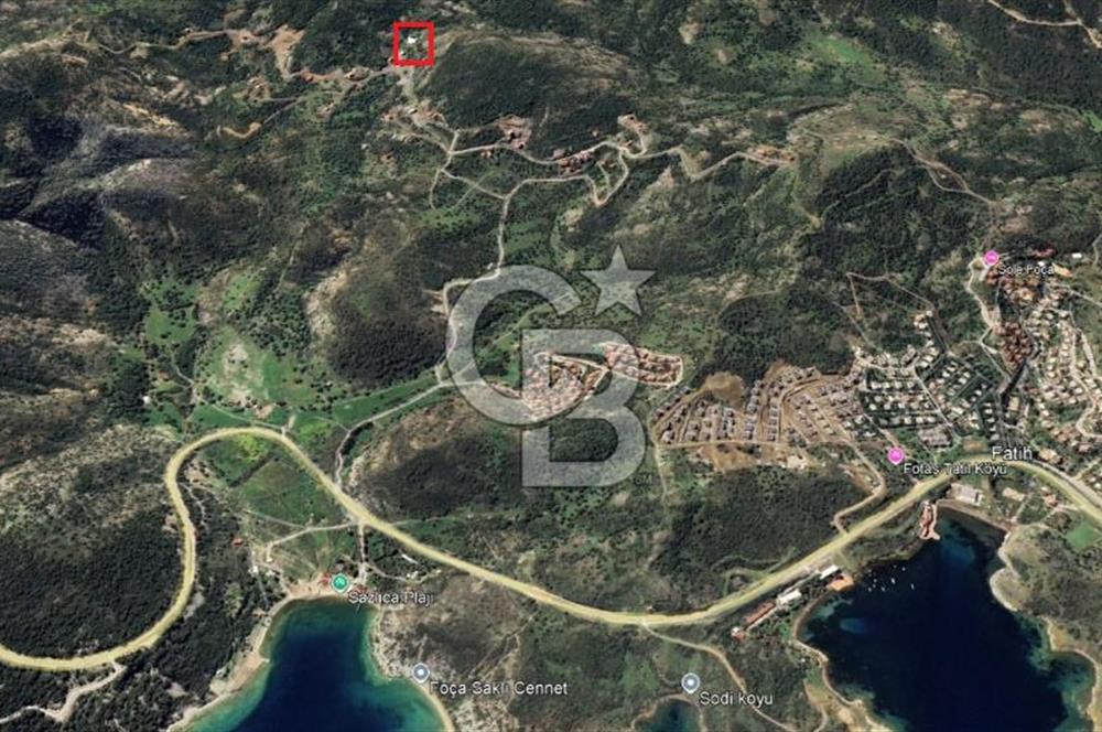 YENİ FOÇA SAZLICA SATILIK İMARLI ARSA