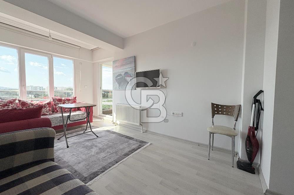ÇANAKKALE MERKEZ’DE DOĞA MANZARALI, FULL EŞYALI 1+1 KİRALIK DAİRE