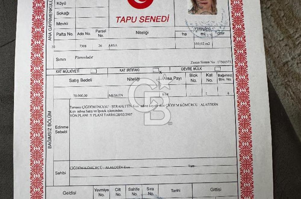 Buca yaylacık da 3+1 satılık daire 