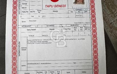 Buca yaylacık da 3+1 satılık daire 