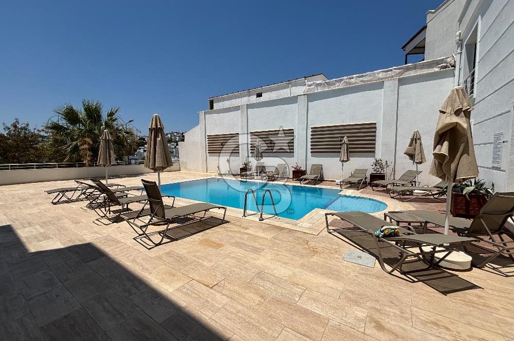 Bodrum Acil!! Satılık Gümbette Butik Havuzlu Sitede Eşyalı Daire