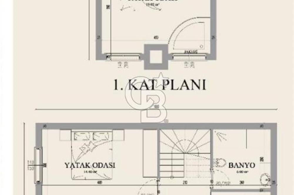 KEÇİÖREN LEZGİDE SATILIK NATAMAM VİLLA