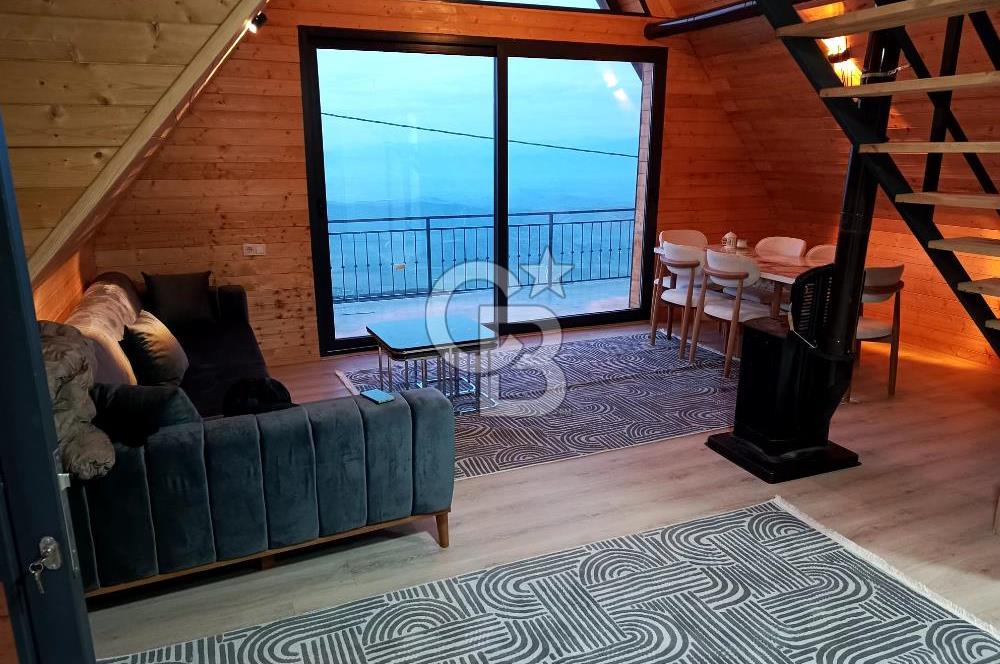 Çukurköy’de Satılık Bungalov 2+1 | Jakuzili, Manzaralı, Yatırımlık Fırsat