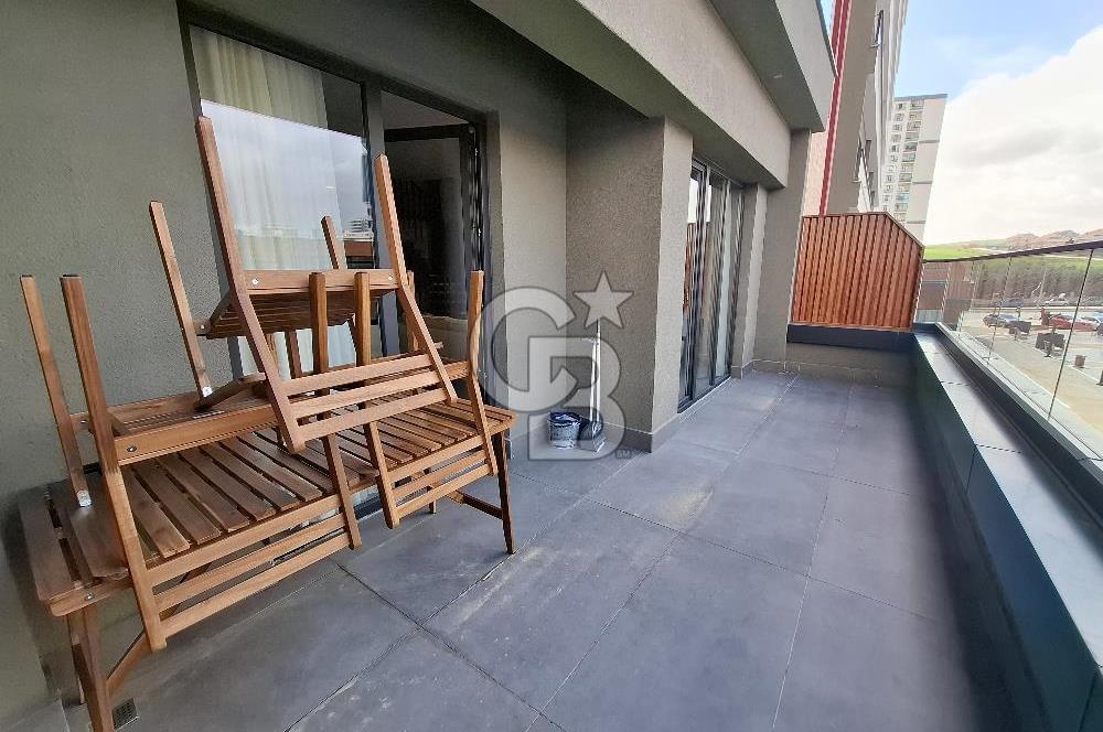 Yaşamkent Bordo Yaşam Sitesinde Kiralık 2+1 Dubleks 95m2 Sıfır Daire Full Sıfır Eşyalı