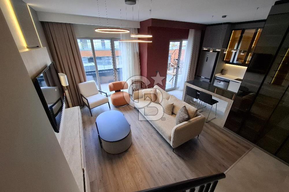 Yaşamkent Bordo Yaşam Sitesinde Kiralık 2+1 Dubleks 95m2 Sıfır Daire Full Sıfır Eşyalı