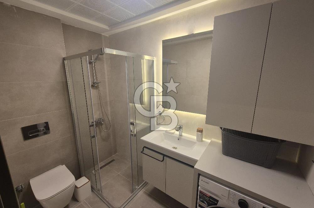 Bayraklı Marka Premium'da Full Eşyalı Yerden Isıtma 1+1 Kiralık