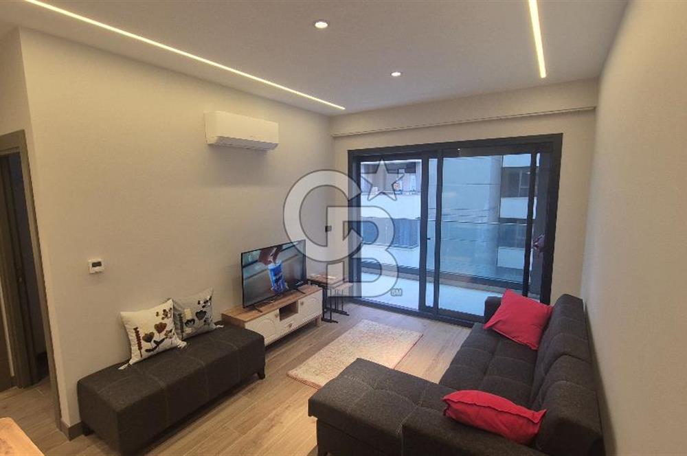 Bayraklı Marka Premium'da Full Eşyalı Yerden Isıtma 1+1 Kiralık