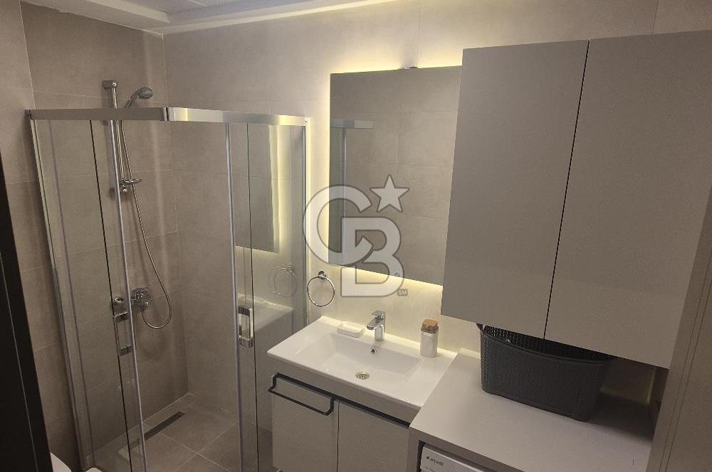 Bayraklı Marka Premium'da Full Eşyalı Yerden Isıtma 1+1 Kiralık