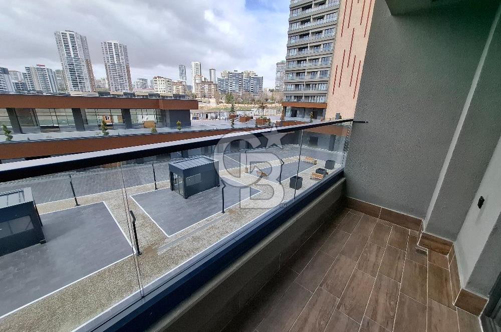 Yaşamkent Bordo Yaşam Sitesinde Kiralık 2+1 Dubleks 95m2 Sıfır Daire Full Sıfır Eşyalı