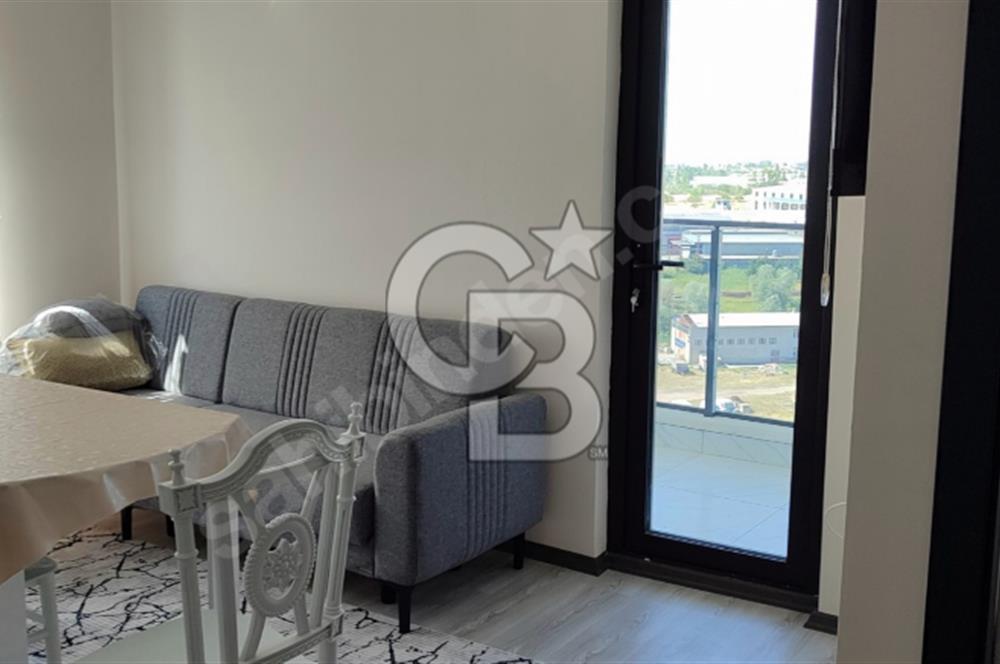 Dr. Alp Tower Sitesi + 1+1 Net 45 m² + 3.kat + Eşyalı Kiralık Daire