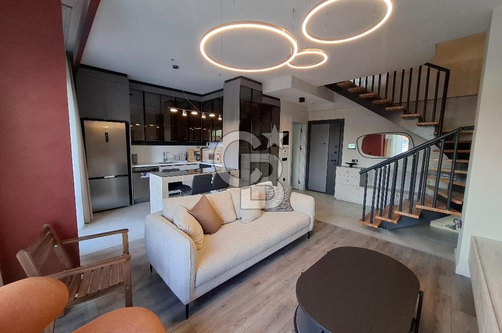 Yaşamkent Bordo Yaşam Sitesinde Kiralık 2+1 Dubleks 95m2 Sıfır Daire Full Sıfır Eşyalı