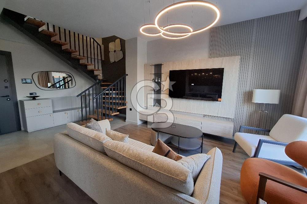 Yaşamkent Bordo Yaşam Sitesinde Kiralık 2+1 Dubleks 95m2 Sıfır Daire Full Sıfır Eşyalı