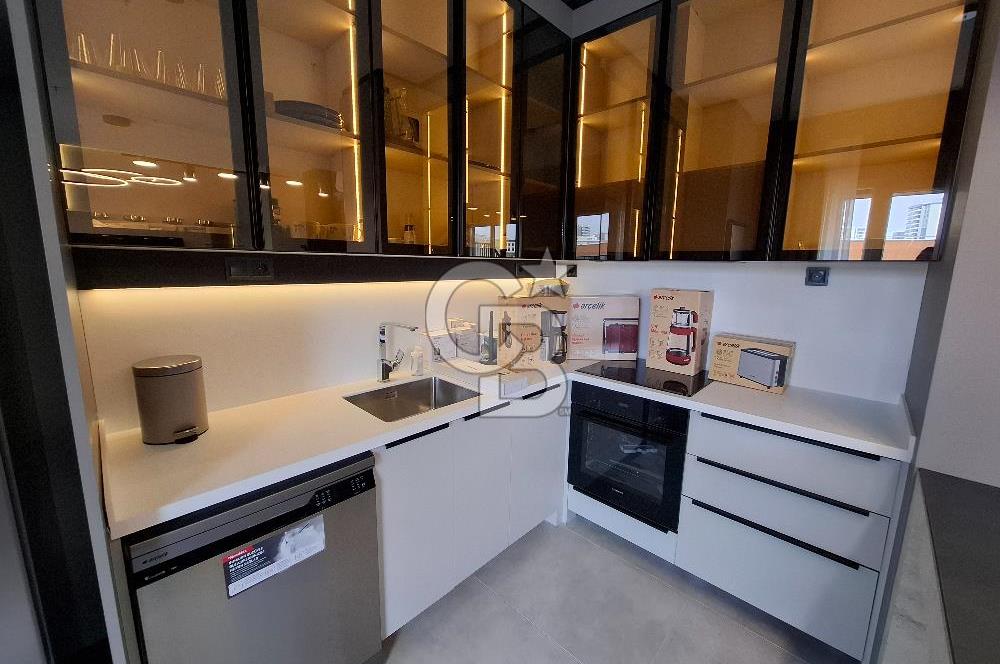 Yaşamkent Bordo Yaşam Sitesinde Kiralık 2+1 Dubleks 95m2 Sıfır Daire Full Sıfır Eşyalı