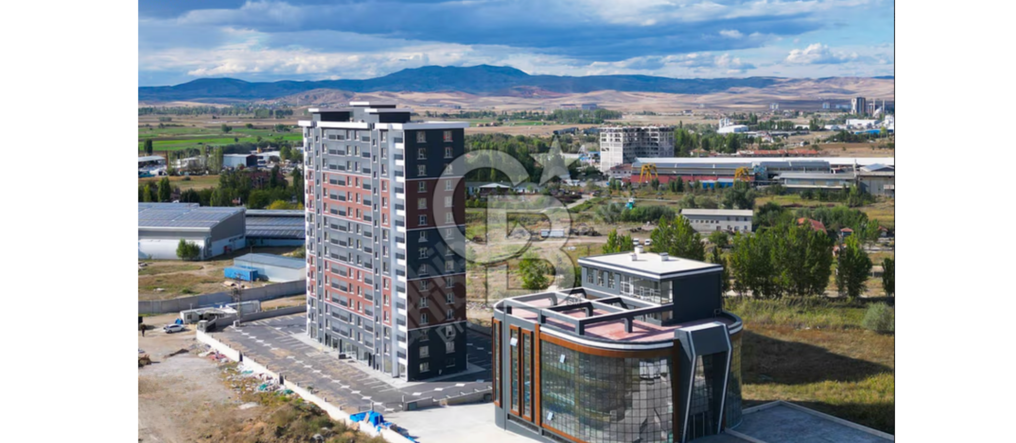 Dr. Alp Tower Sitesi + 1+1 Net 45 m² + 11.kat + Eşyalı Kiralık Daire