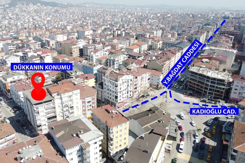 Gebze Trafo Meydanında Y.Bağdat Caddesi Üzeri Satılık Dükkan