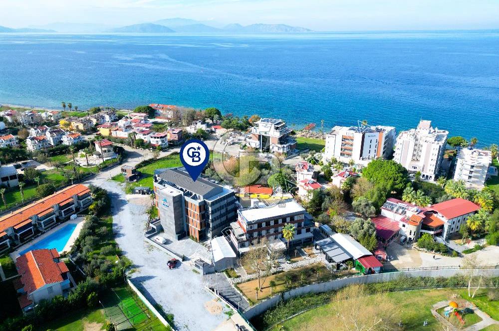 Güzelçamlı Plajına 150 Metre! Deniz Manzaralı Satılık 1+1 Daire