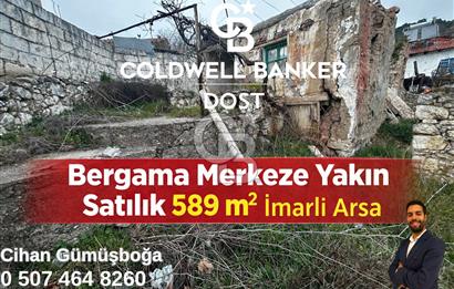 İzmir Bergama Merkeze Yakın Kaçırılmayacak İmarlı Satılık Arsa