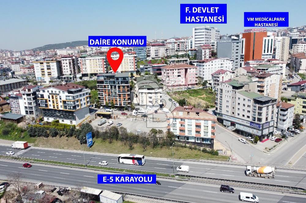 Devlet HastanesiYanı GoldLife Sitesinde Satılık 2+1Teraslı Daire