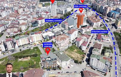 Devlet HastanesiYanı GoldLife Sitesinde Satılık 2+1Teraslı Daire