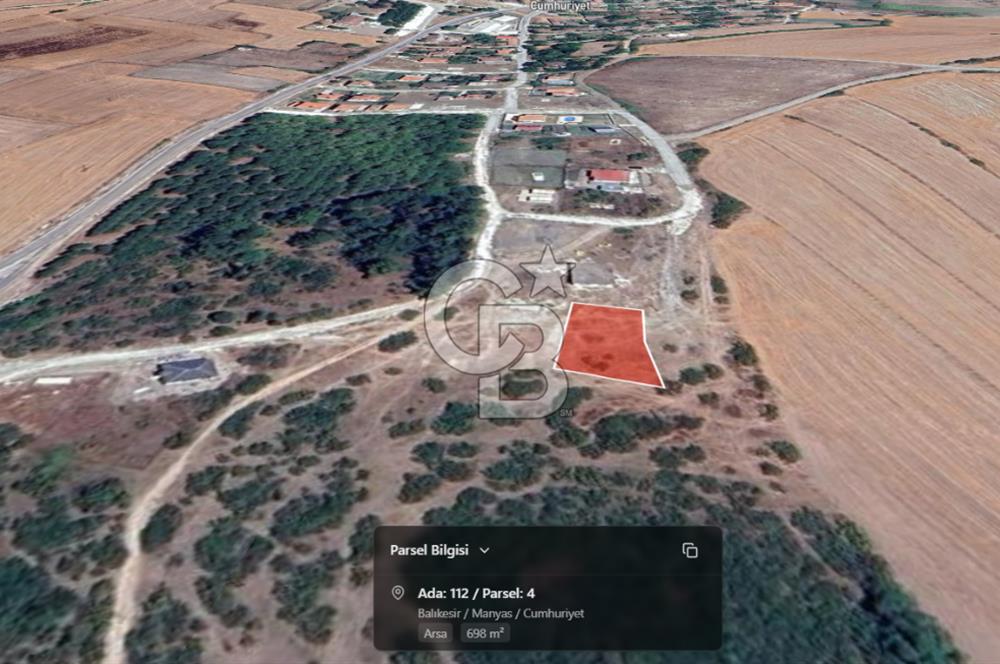 ŞEHİRDEN KAÇIŞ BİLETİ! MANYAS CUMHURİYET MAH. İMARLI ARSA