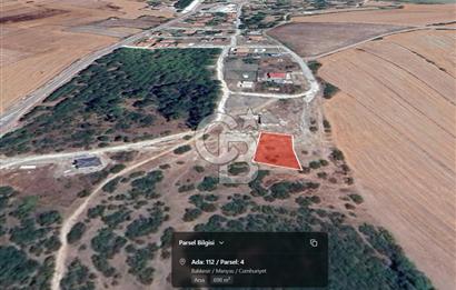 ŞEHİRDEN KAÇIŞ BİLETİ! MANYAS CUMHURİYET MAH. İMARLI ARSA