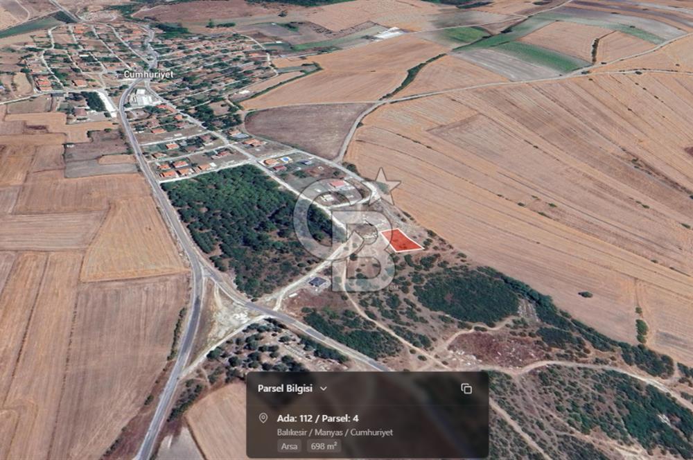 ŞEHİRDEN KAÇIŞ BİLETİ! MANYAS CUMHURİYET MAH. İMARLI ARSA