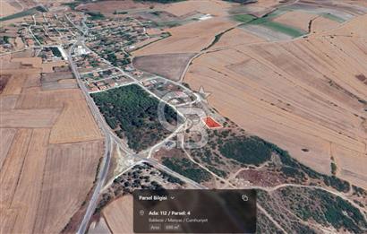 ŞEHİRDEN KAÇIŞ BİLETİ! MANYAS CUMHURİYET MAH. İMARLI ARSA