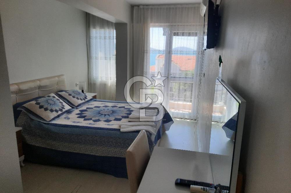 Cunda Adası’nda Deniz Manzaralı Satılık Butik Pansiyon