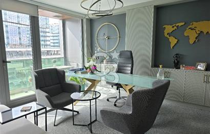 VEGA CENTER KARŞISI, LÜKS EŞYALI, ÖZEL TASARIM KİRALIK OFİS