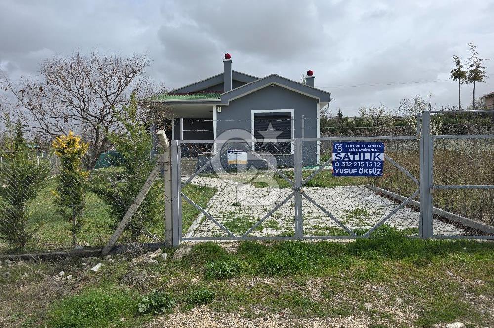 TEMELLİ-YENİHİSAR'DA,TEK KATLI,BETONARME, İSKANLI, SATILIK VİLLA