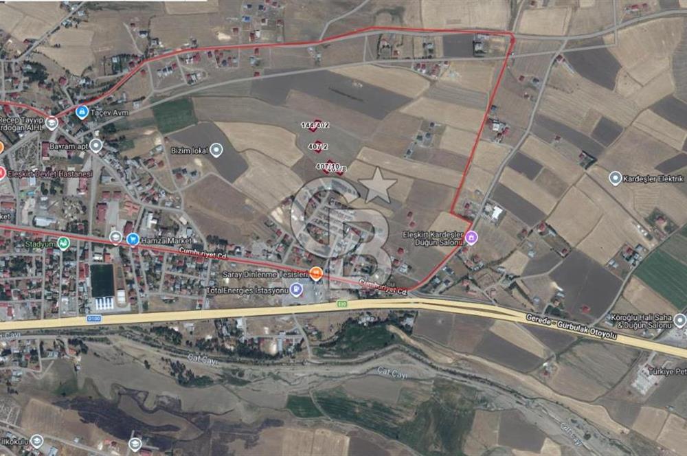 AĞRI / ELEŞKİRT / İSTİKLAL MAHALLESİ 683 m2 SATILIK ARSA Parsel