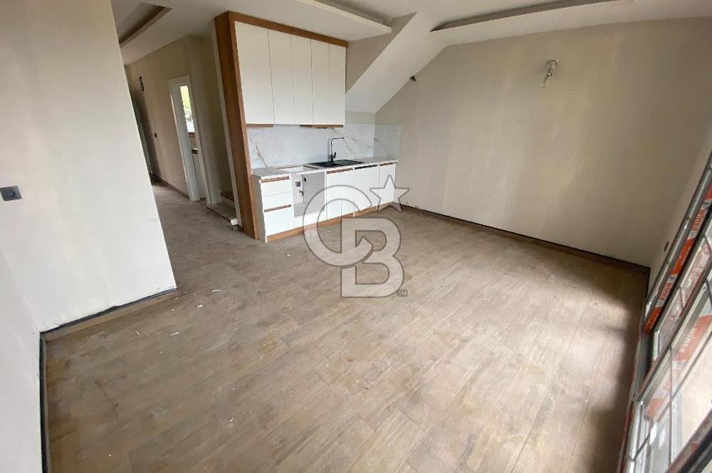 ÖZEL PROJE'DE PANORAMİK DENİZ MANZARALI 1+1 TERASLI DAİRE