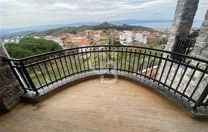 ÖZEL PROJE'DE PANORAMİK DENİZ MANZARALI 1+1 TERASLI DAİRE