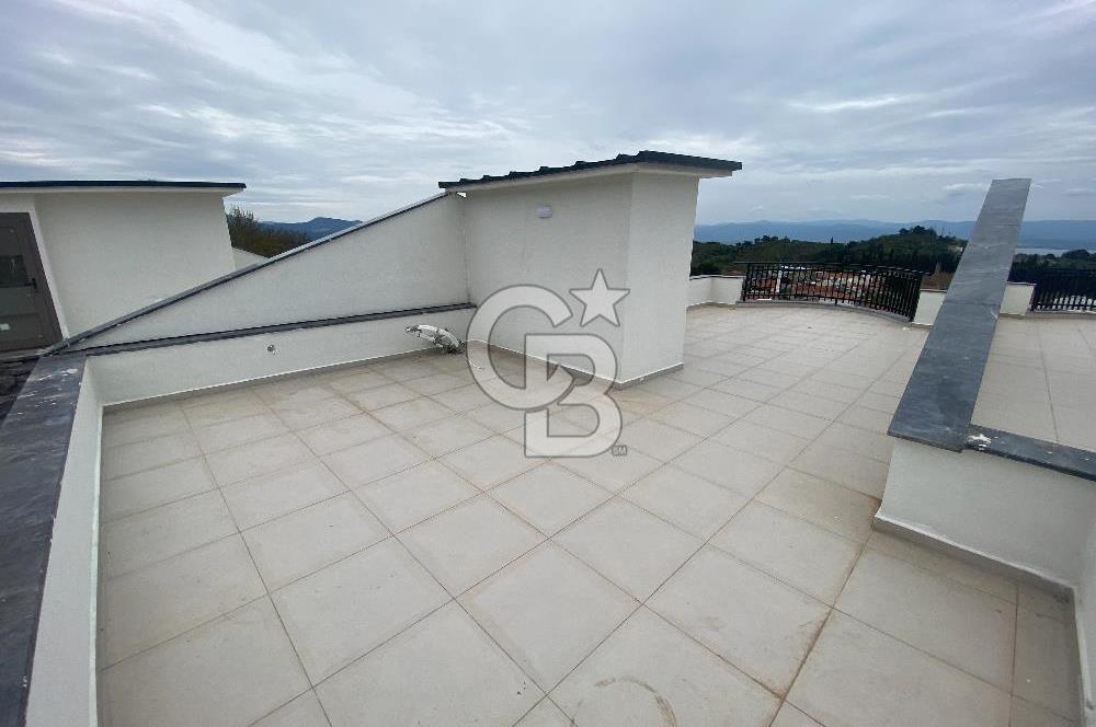 ÖZEL PROJE'DE PANORAMİK DENİZ MANZARALI 1+1 TERASLI DAİRE