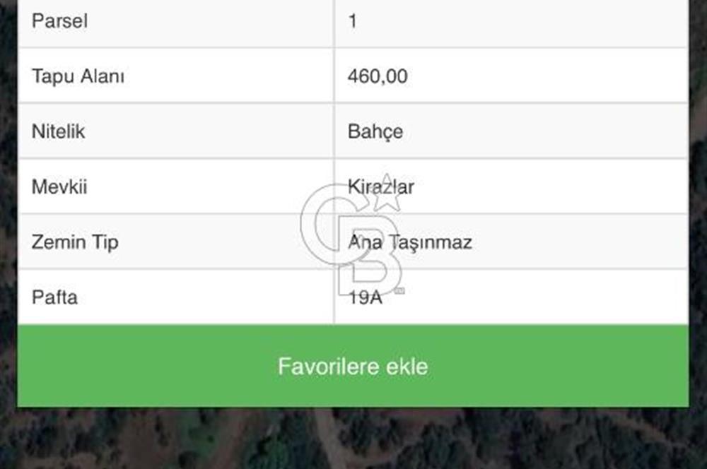 ÇANAKKALE BAYRAMİÇ KARAKÖY DE SATILIK 460 M2 FIRSAT BAHÇE