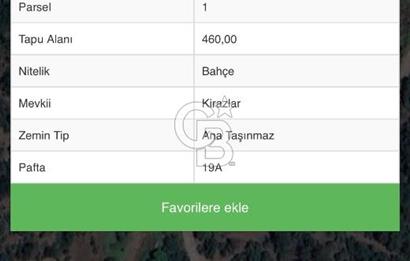 ÇANAKKALE BAYRAMİÇ KARAKÖY DE SATILIK 460 M2 FIRSAT BAHÇE