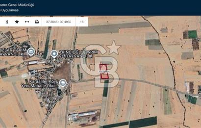 Burdur Bucak Karapınar'da 14.200m2 tarla