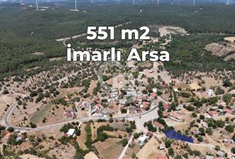 ÇANAKKALE MERKEZ SALİHLER KÖYÜ SATILIK KÖYİÇİ İMARLI 551 M2 ARSA - 2 - 342990