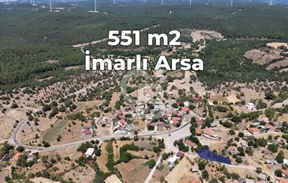 ÇANAKKALE MERKEZ SALİHLER KÖYÜ SATILIK KÖYİÇİ İMARLI 551 M2 ARSA