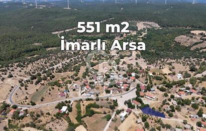 ÇANAKKALE MERKEZ SALİHLER KÖYÜ SATILIK KÖYİÇİ İMARLI 551 M2 ARSA