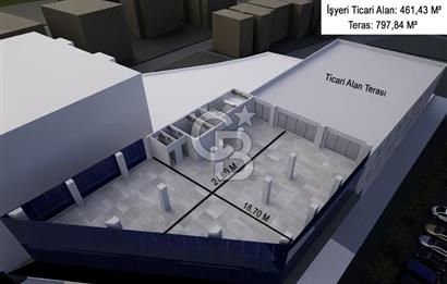 Büyükçekmece Mimarsinan E-5 Cephe 5125m² Komple Sıfır Bina