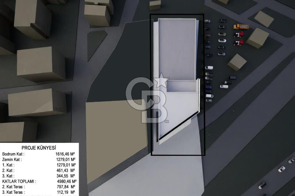 Eğitim-Sağlık-Otomotiv Vb. Sektörlere Uygun 5890m² Komple Bina