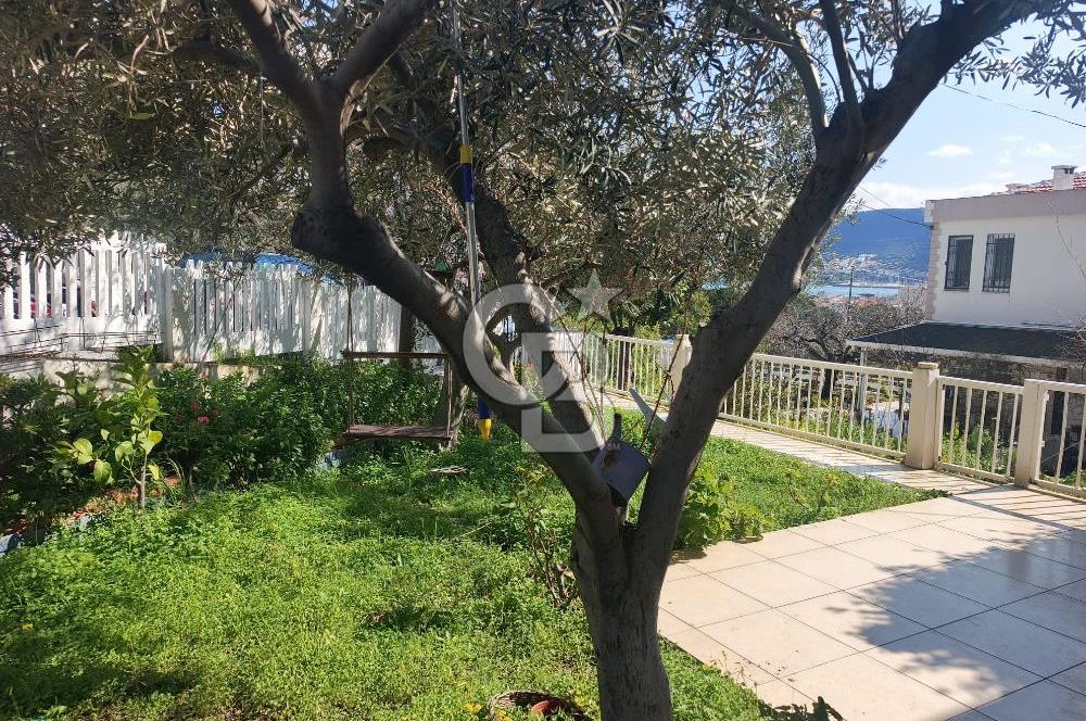 izmir yenifoça satılık deniz manzaralı villa