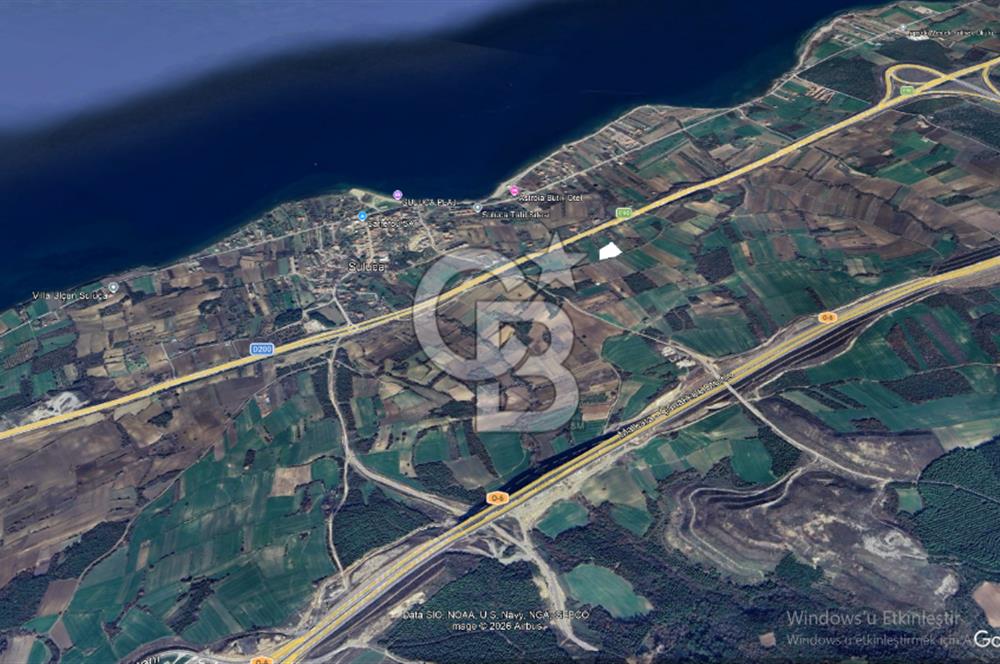 LAPSEKİ SULUCA DENİZ MANZARALI 5029 M2 SATILIK ARAZİ