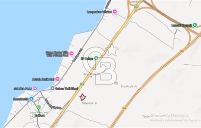 LAPSEKİ SULUCA DENİZ MANZARALI 5029 M2 SATILIK ARAZİ