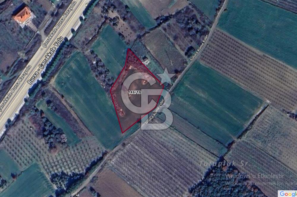 LAPSEKİ SULUCA DENİZ MANZARALI 5029 M2 SATILIK ARAZİ