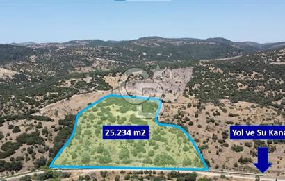 ÇANAKKALE AYVACIK BEHRAMKALE SATILIK TARLA 25.234 m2